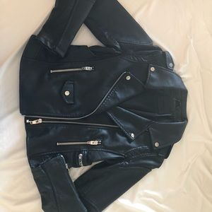 Blank NYC faux leather jacket